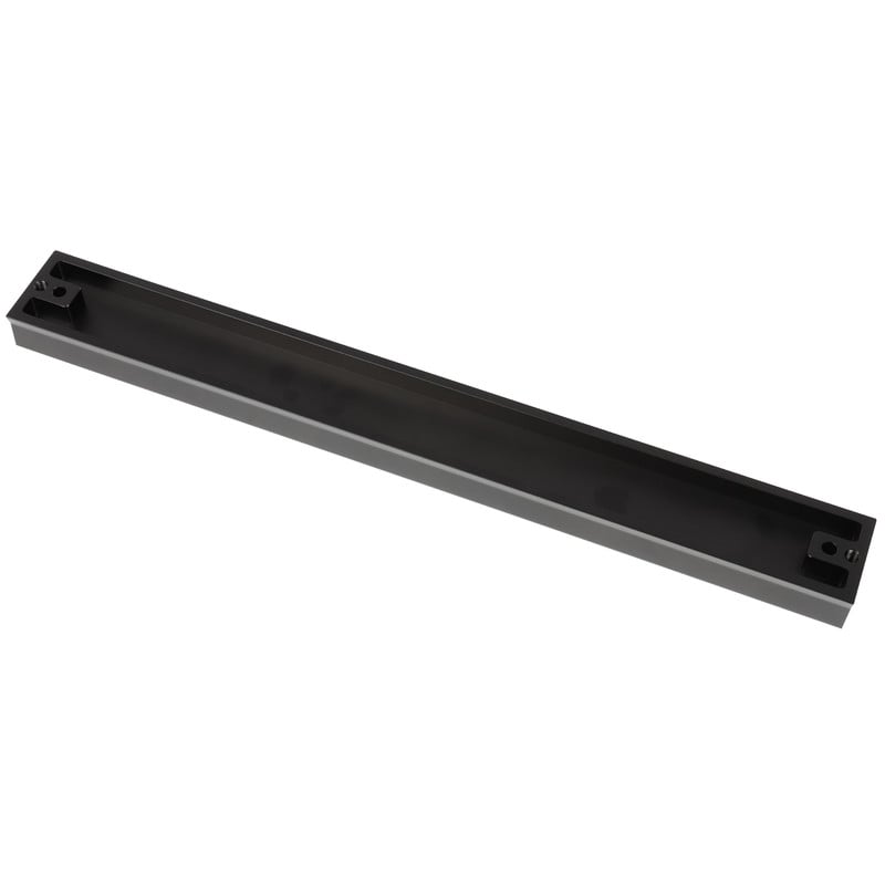 Omegon Pro RC Zwaluwstaart 8" 1 Omegon Zwaluwstaart Pro RC 8 Omegon Pro RC Zwaluwstaart schuin zijaanzicht van aluminium prisma rail met verzonken montagepunten