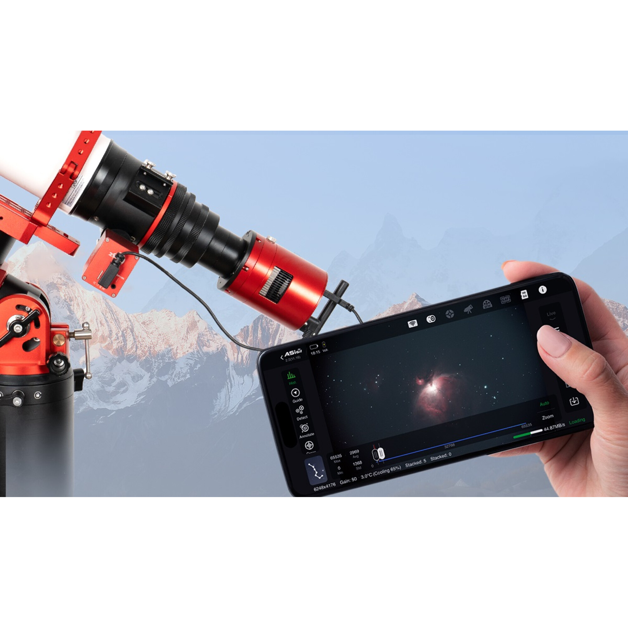 ZWO ASI 585 MC-Air Color | All-in-one Astro Camera