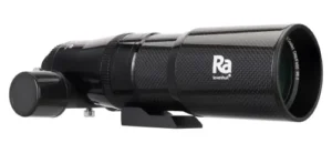 Levenhuk Ra R66 ED Doublet Carbon OTA side view of the compact carbon fiber refractor optical tube