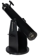 Levenhuk Ra 150N Dobsonian angled view showing the optical tube and mount