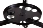 72847_levenhuk-telescope-skyline-base-60t_11_500_0af19989b5013fb4c9b8c1cbcf3fe7e6 (1) Levenhuk Skyline BASE 80T close-up of the accessory tray attached to the tripod, showing the circular tray for holding eyepieces and accessories.