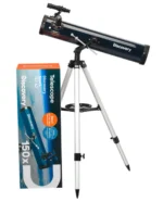 78722_discovery-spark-767-az-telescope_01_500_ad89e350f629fcac2466894ae8db7f9c Levenhuk Discovery Spark 767 AZ Refractor Telescope Tube Side View on Alt-Azimuth Mount with Tripod