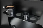 Levenhuk Skyline PRO 12 inch mount base and accessory holder close-up