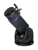 Levenhuk New Skyline PRO 10-inch retractable, angled, side-view, truss-tube design, Dobsonian base