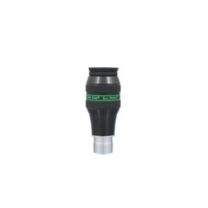 TeleVue Delos 6mm 1.25" Eyepiece product photo of the 1.25 inch Delos 6mm eyepiece with knurled grip and green Delos imprint on a white background