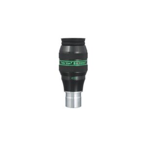 TeleVue Delos 8mm 1.25" Eyepiece product photo of the 1.25 inch Delos 8mm eyepiece with grooved grip and green Delos imprint on white background