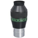 TeleVue Oculair Ethos 21mm 2" close-up van het oculair vanuit een iets andere hoek met Tele Vue 21 mm Ethos 100° markering zichtbaar