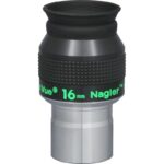 TeleVue Oculair Nagler Typ 5 16mm 1,25" close-up vanuit een andere hoek met de groene “16 mm Nagler” markering duidelijk zichtbaar