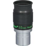 TeleVue Oculair Nagler Type 6 3,5mm 1,25" close-up van het Nagler 3,5 mm oculair vanuit een andere hoek met de 3,5mm markering zichtbaar