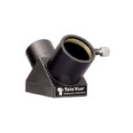 TeleVue Zenith Mirror, 90°, 1.25" 90 degree zenith mirror/diagonal with 1.25 inch telescope connection, 1.25 inch eyepiece connection and locking ring in black aluminum housing