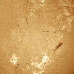 Sky-Watcher Heliostar 100 H-Alpha solar photo zoomed in