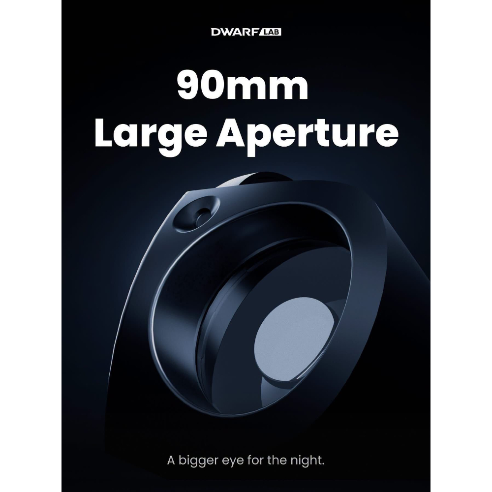 Dwarflab Dwarf Draco smart telescoop 1 draco 3 Dwarf Draco 90 mm opening