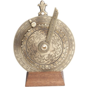 Getijdenkalender en nocturlabium in één, replica | Hemisferium