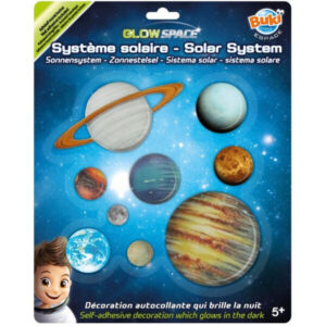 Buki Glow Space zonnestelsel, lichtgevende decoratie voor de kinderkamer