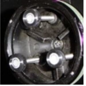Afstelschroeven voor de vangspiegel van een 10 inch Schmidt-Newton (SNT) | Bob's Knobs