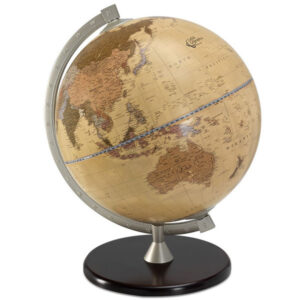 Zoffoli James Cook wereldbol 33 cm abrikoos