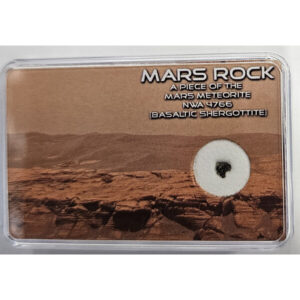 Marsmeteoriet NWA 4766, echt fragment van 0,007 tot 0,014 gram | SR-Meteorites