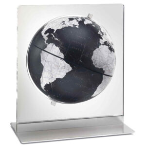 Zoffoli Aria wereldbol 22 cm zwart