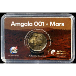 Marsmeteoriet Amgala 001, 0,16 tot 0,39 gram | Alien Rocks