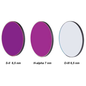 Optolong SHO smalbandfilterset 6,5 tot 7 nm 36 mm voor nevels met een monochrome camera