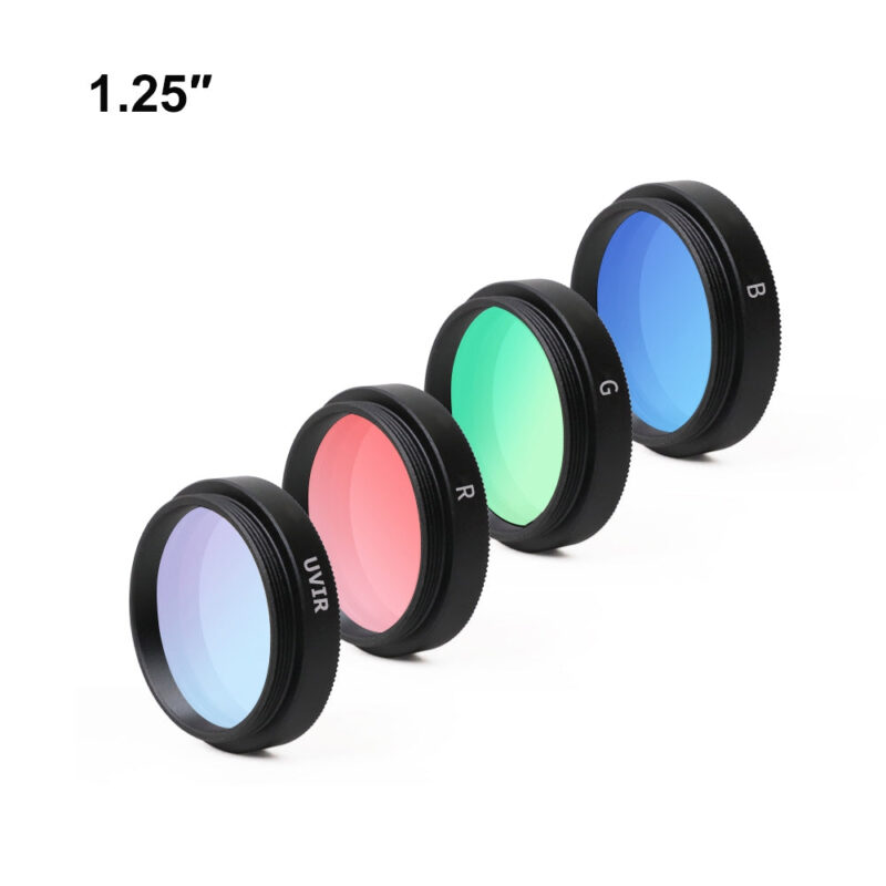 ToupTek LRGB filter set 1.25 inch for monochrome astro cameras